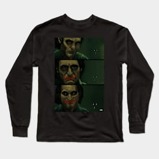 Joker: Folie à Deux "The Real You" Arthur Fleck portrait (digital) Long Sleeve T-Shirt